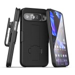 Google Pixel 9 Pro XL Duraclip Case with Belt Clip Holster-EHC426