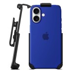 Belt Clip Holster for Apple Silicone Case - iPhone 16 Plus-HL214RB440AS