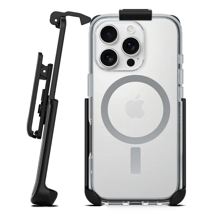 Belt Clip Holster for Otterbox Symmetry Clear Case - iPhone 16 Pro Max-HL87SS442OSC