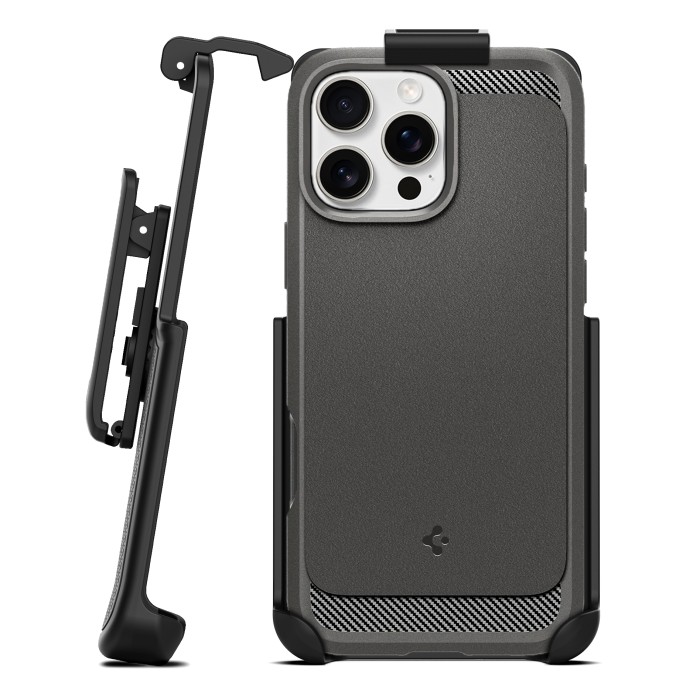 Belt Clip Holster for Spigen Rugged Armor Case - iPhone 16 Pro Max-HL94SS442SRA