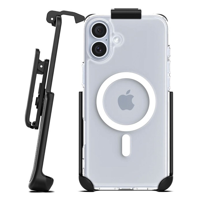 Belt Clip Holster for Spigen Ultra Hybrid MagFit Case - iPhone 16 Plus-HL214RB440SUHMF