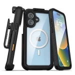 iPhone 16 Plus Waterproof Magsafe Case with Belt Clip Holster-EWP440HL