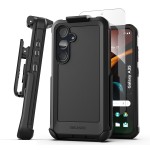 Samsung Galaxy A35 5G Falcon Case with Belt Clip Holster & UHD Screen Protector-EFP436HL